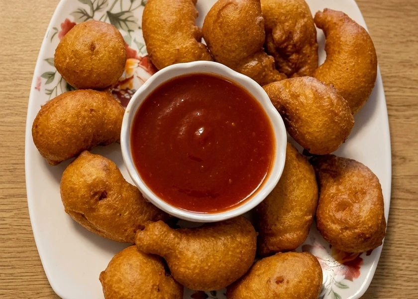 Sweet and Sour Chicken Balls at New Ocean King in Winnipeg, MB